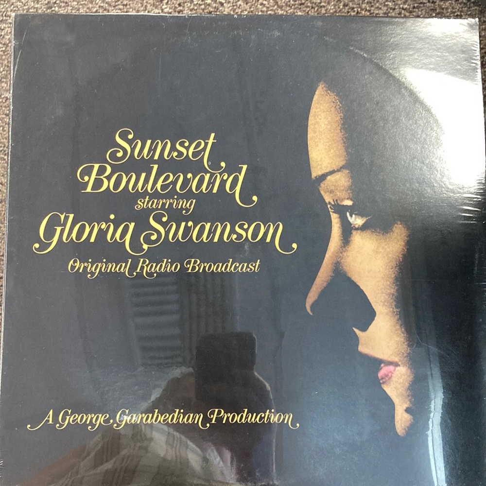 Sunset Boulevard Original Radio Broadcast Vinyl